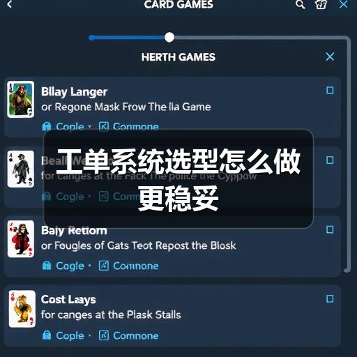 工单系统选型怎么做更稳妥