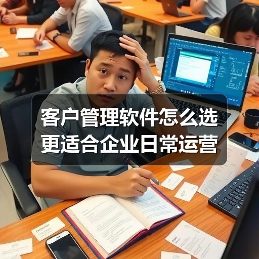 客户管理软件怎么选更适合企业日常运营