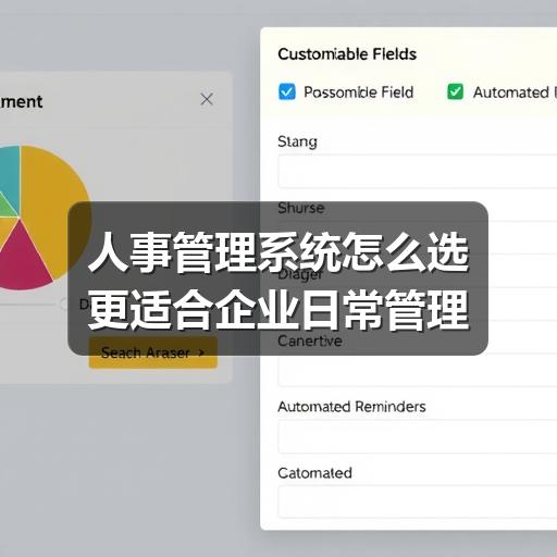 人事管理系统怎么选更适合企业日常管理