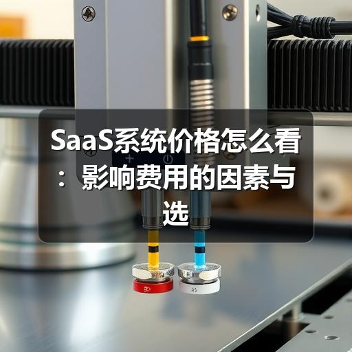 SaaS系统价格怎么看：影响费用的因素与选型核算方法