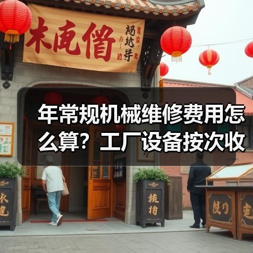 年常规机械维修费用怎么算？工厂设备按次收费与包年服务价格分析
