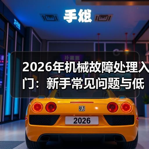 2026年机械故障处理入门：新手常见问题与低成本排查方法